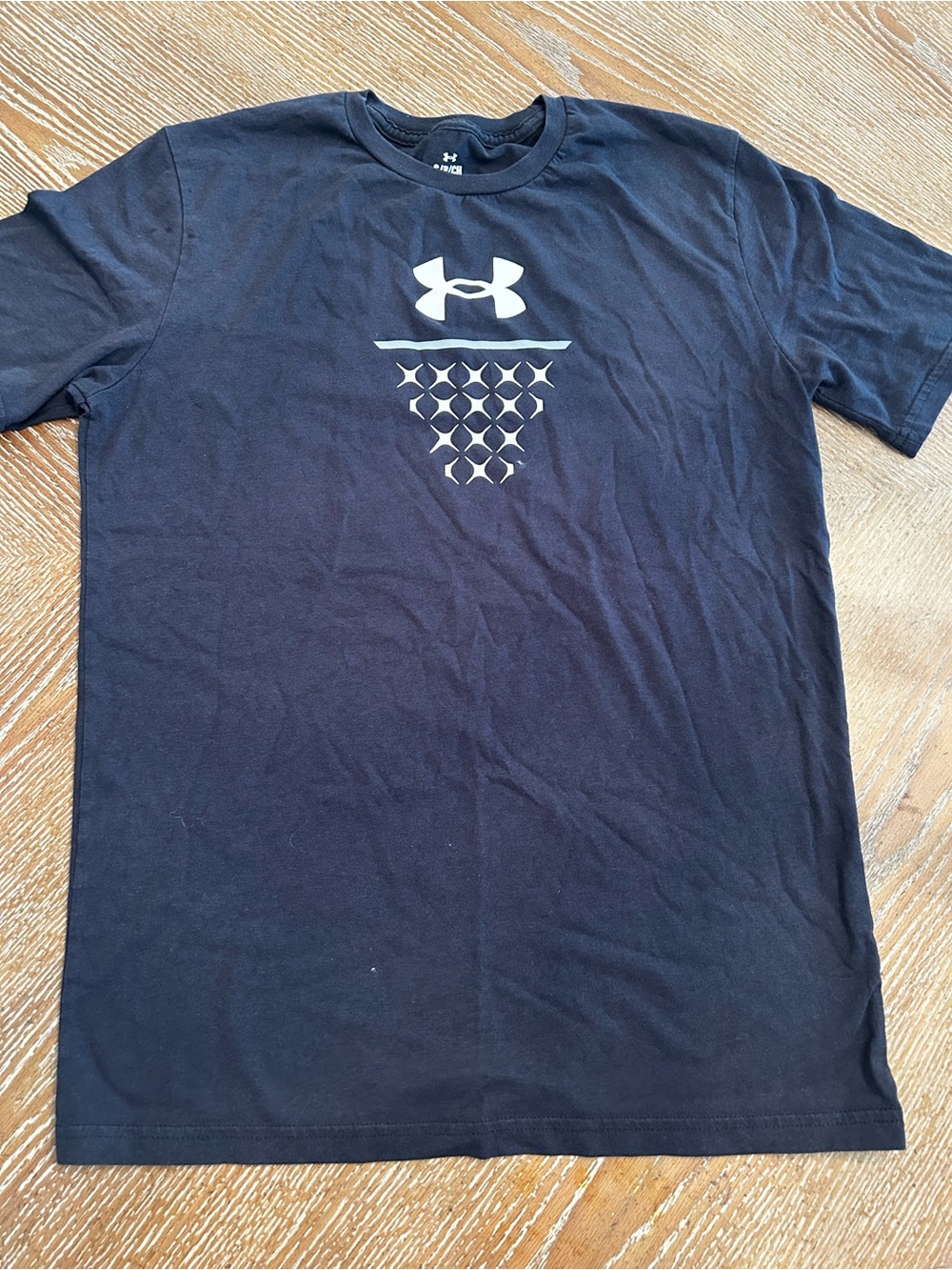 Under Armour Black Short-Sleeve Graphic Performance Tee